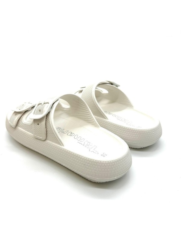 Mule Tamaris 27508 Blanche Pailletée en promo | Marina & Paloma
