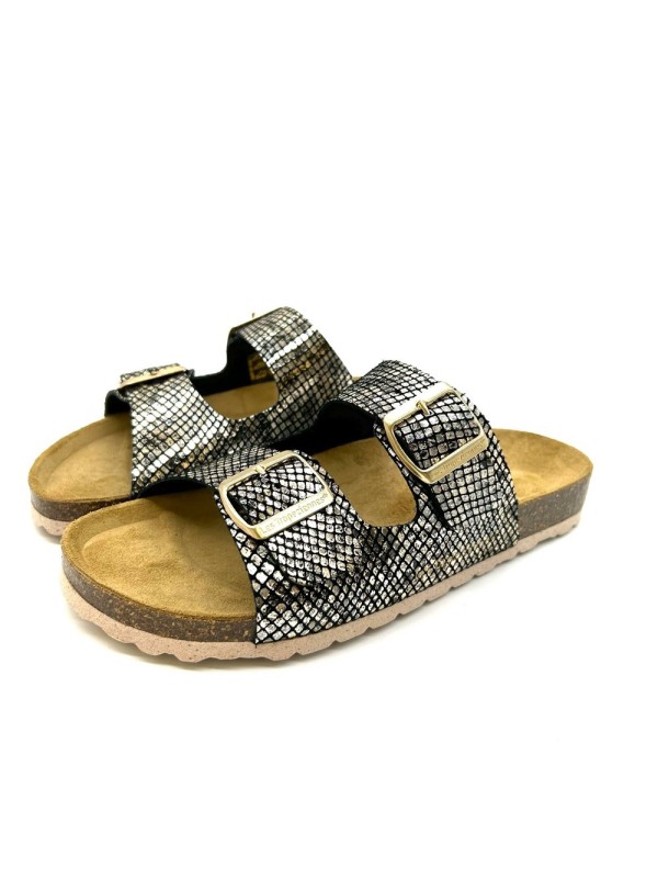Mule Tropéziennes Zatix Snake | Boutique Marina