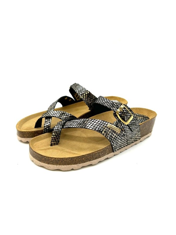 Mule Tropéziennes Zapoy Snake | Boutique Marina