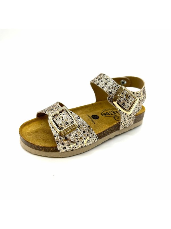 Sandales enfant à brides fleuries PLAKTON | Marina & Paloma