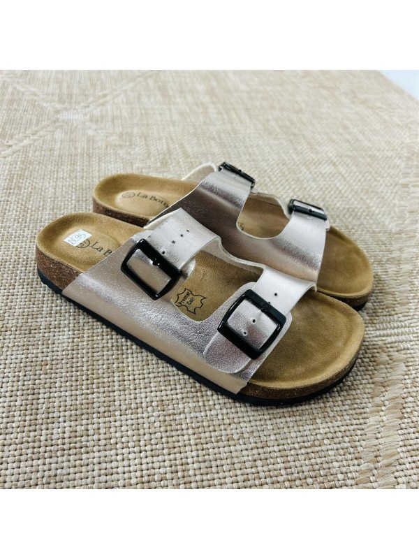 Mule Double Bride La Bottine Souriante | Boutique Marina