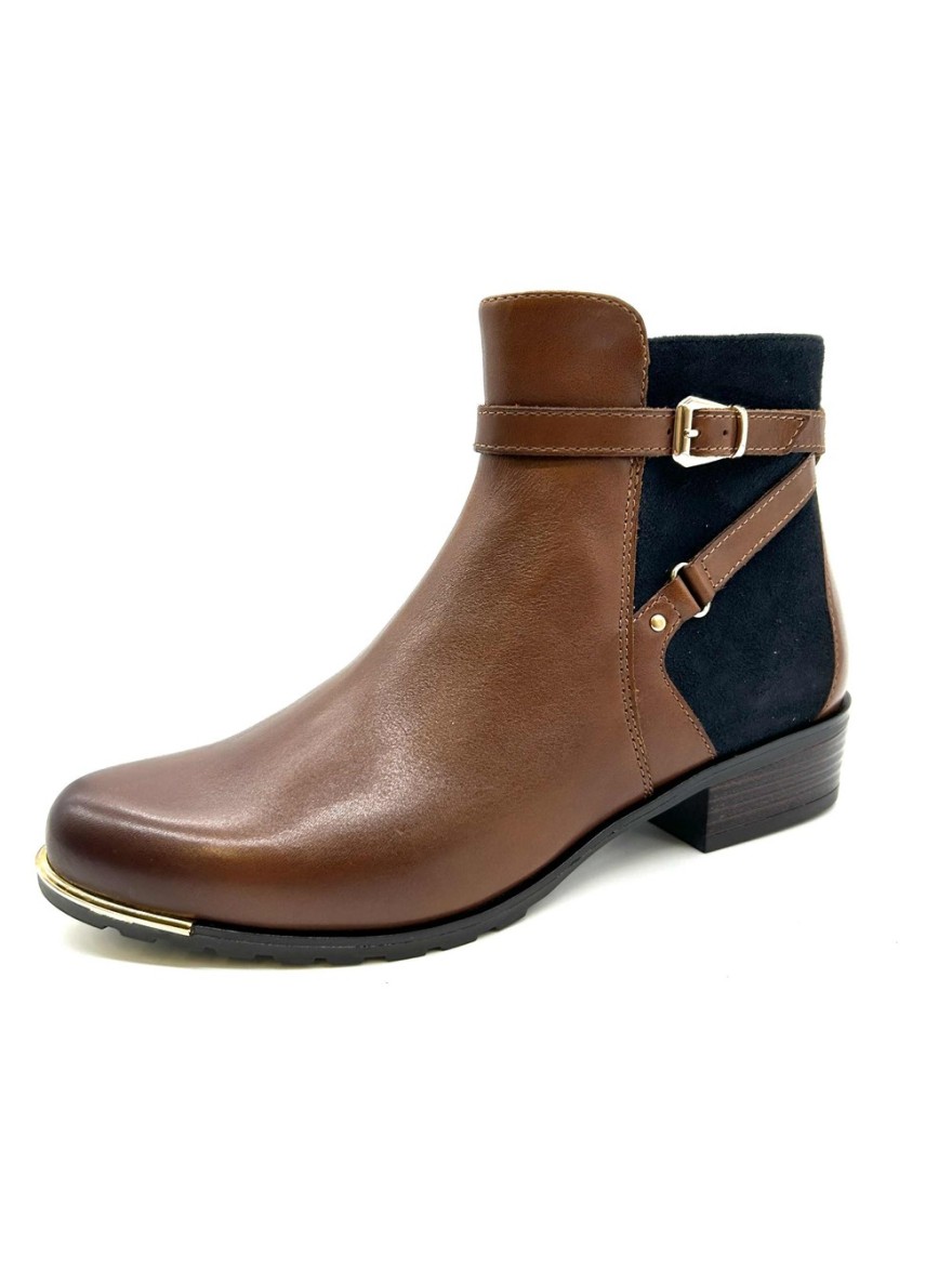 Bottine Confort Caprice 25308 Camel | Marina & Paloma