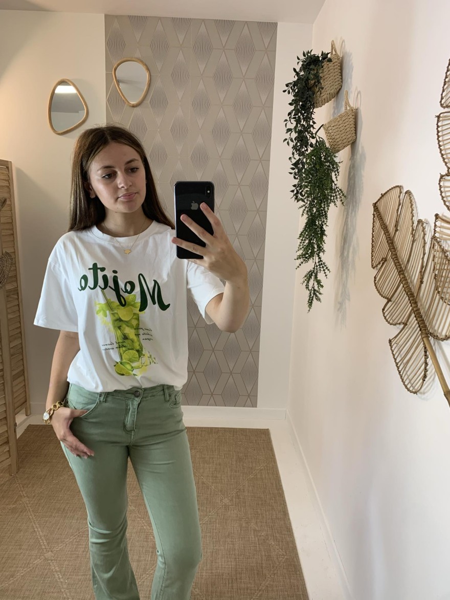 Tee-shirt Mojito Emma Ella Paris manches longues | Marina & Paloma