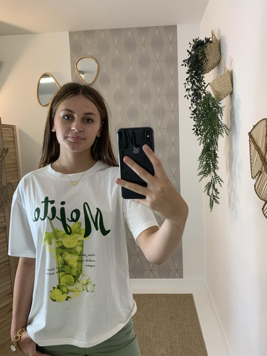 Tee-shirt Mojito Emma Ella Paris manches longues | Marina & Paloma