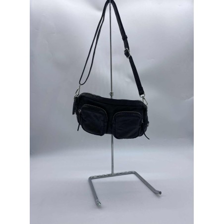 Sac à main noir poches zippées | Marina & Paloma