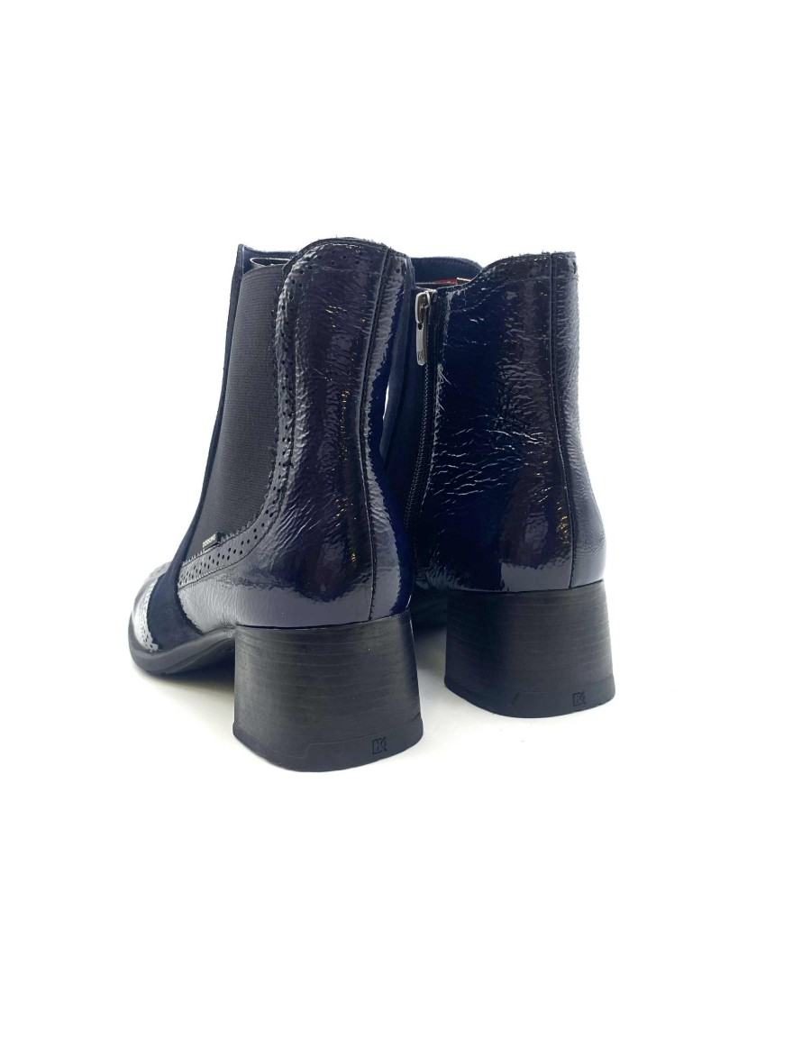 Bottine bleu marine Dorking IKIA D9368  | Marina & Paloma