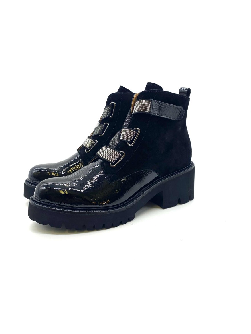 Bottine noire Mamzelle Uzan | Marina & Paloma