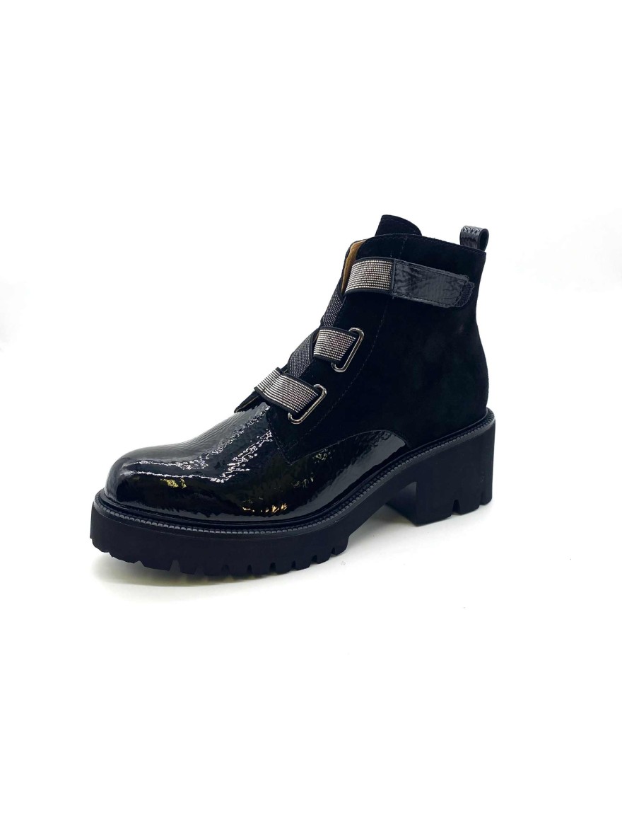 Bottine noire Mamzelle Uzan | Marina & Paloma