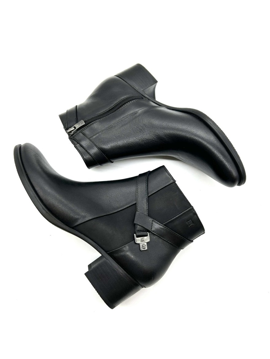 Bottine noire Dorking Alegria D7232 | Marina & Paloma