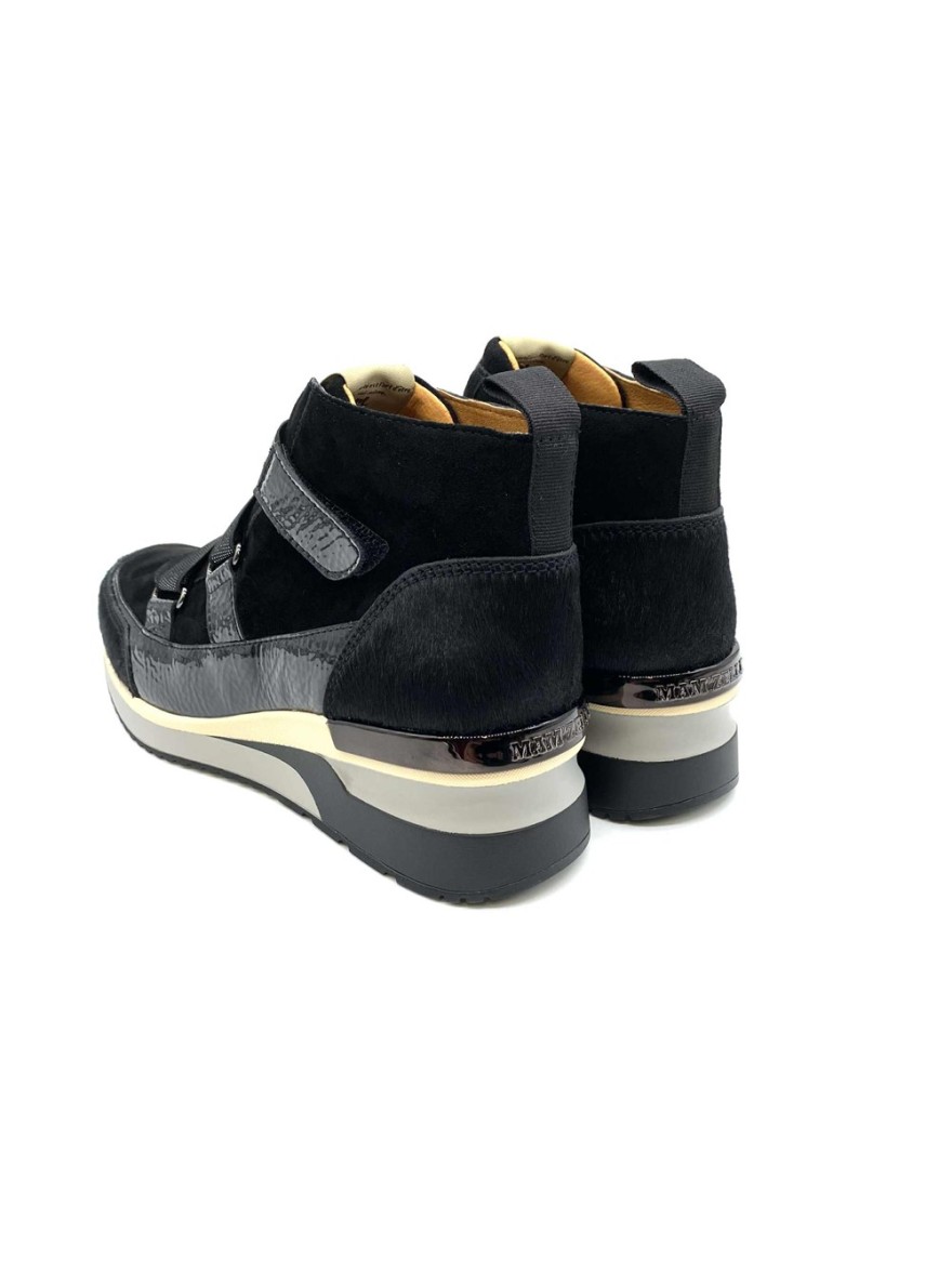 Basket Mamzelle Z4951 cuir noir| Marina & Paloma