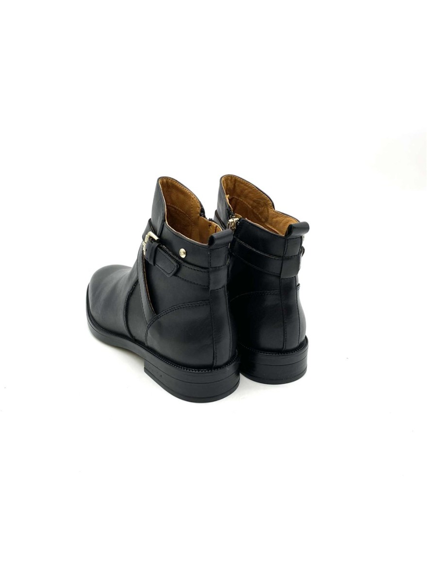 Bottine Pikolinos Puertollano cuir noir | Marina & Paloma