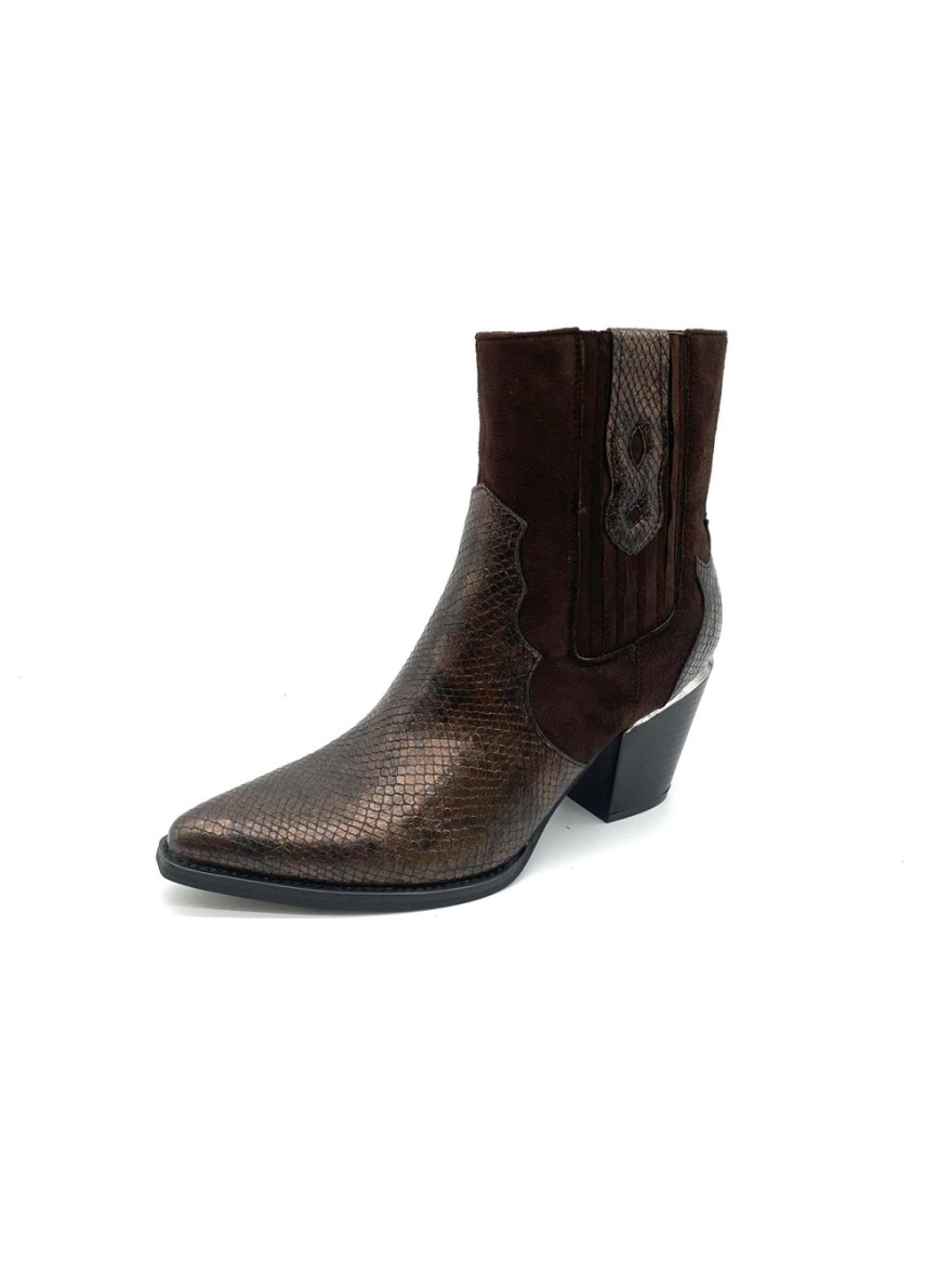 Bottine Erynn marron effet Tiag | Marina & Paloma