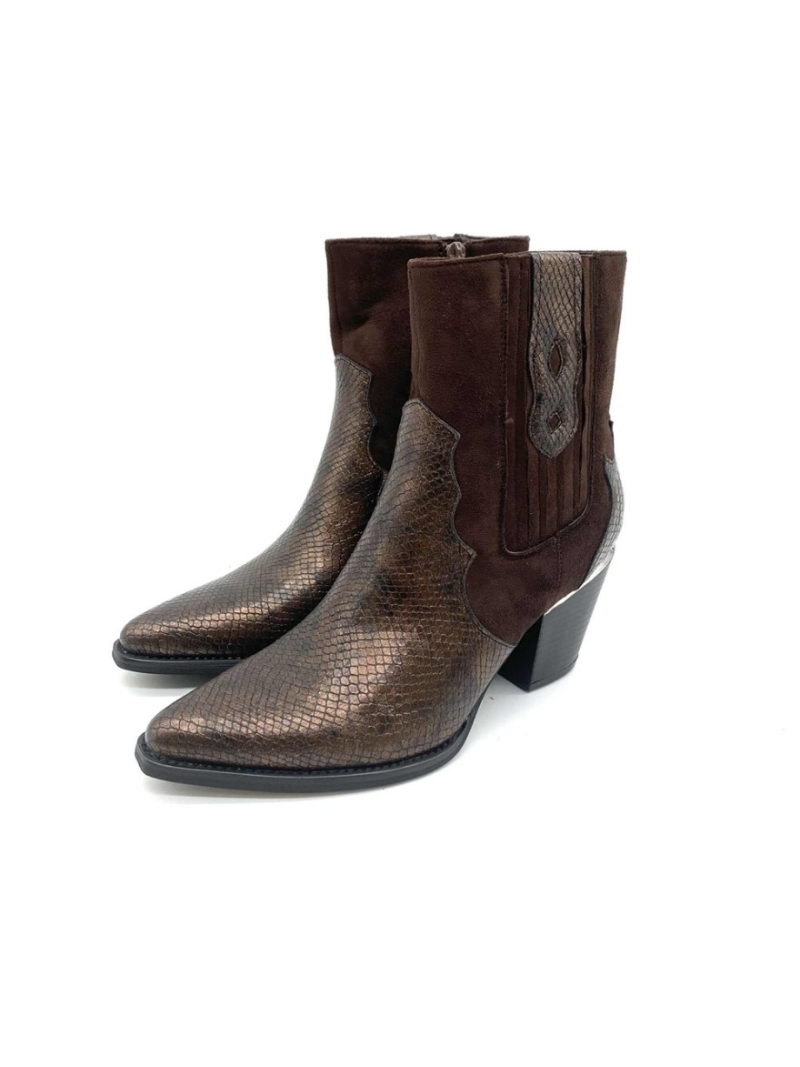 Bottine Erynn marron effet Tiag | Marina & Paloma