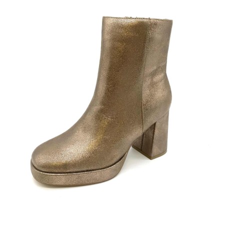 Bottine plateforme femme Erynn or | Marina & Paloma