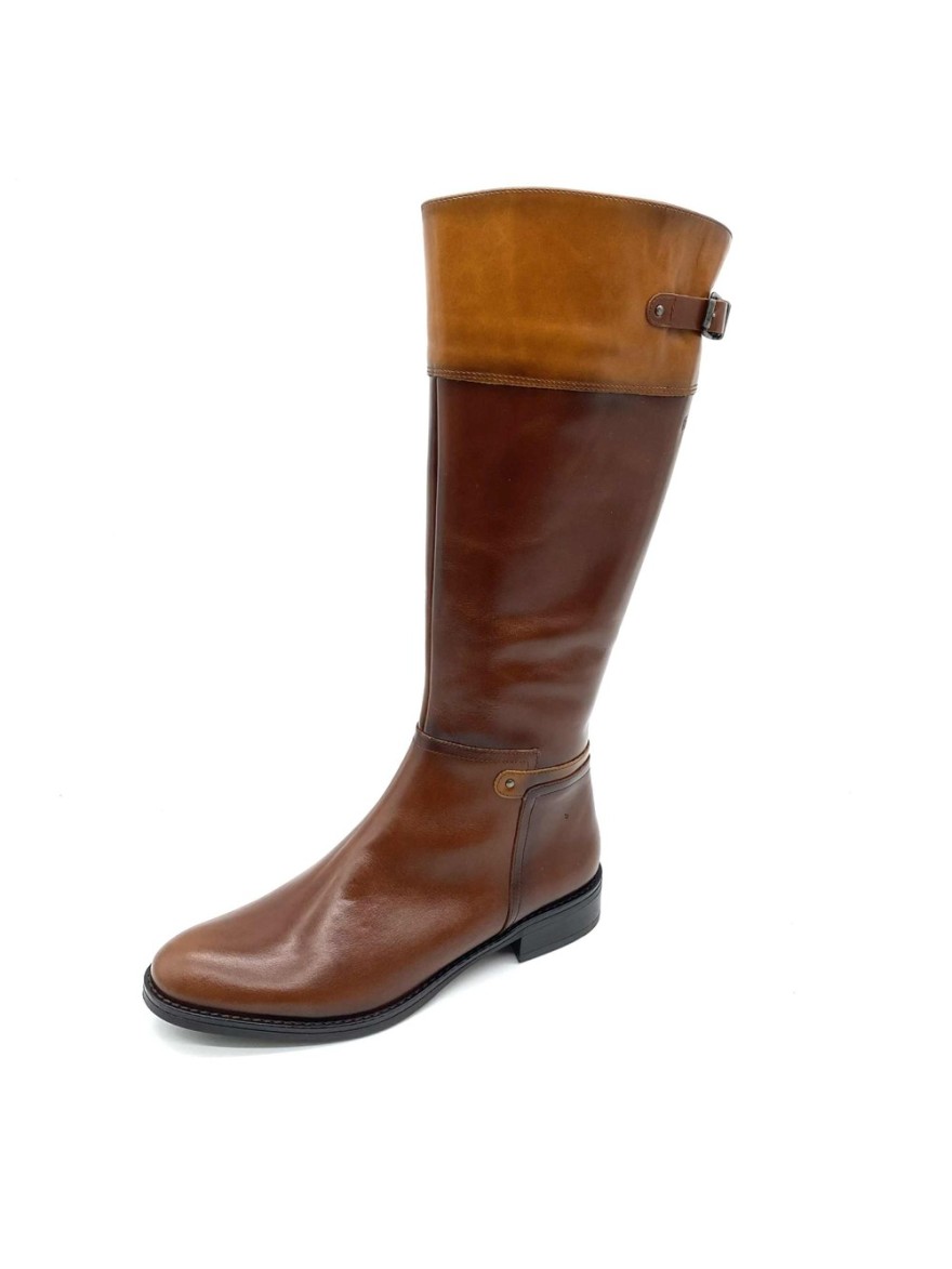 Botte Cavalière Dorking Tierra D7687 cuir marron | Marina & Paloma