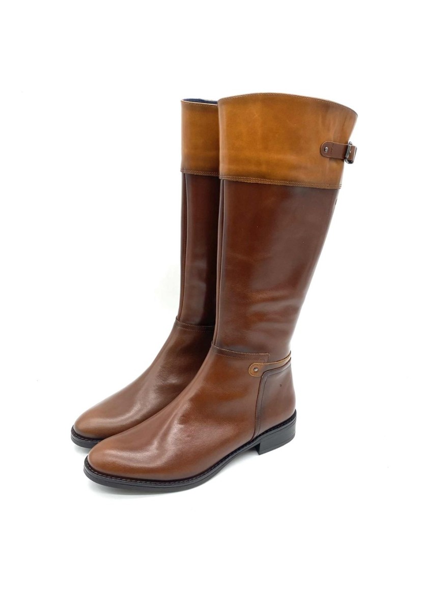 Botte Cavalière Dorking Tierra D7687 cuir marron | Marina & Paloma