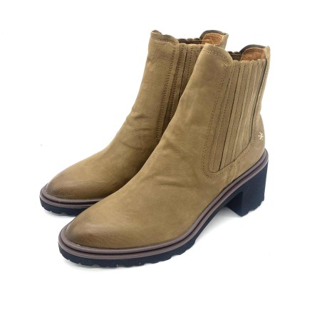 Bottine a talon Mamzelle Nicam camel | Marina & Paloma