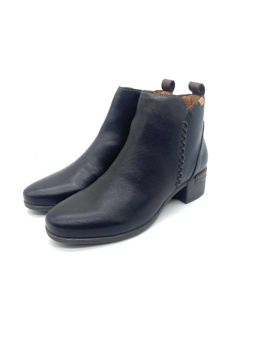 Bottine Pikolinos Malaga cuir noir | Marina & Paloma
