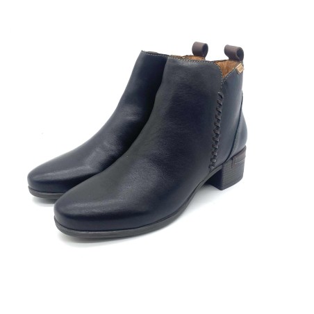 Bottine Pikolinos Malaga cuir noir | Marina & Paloma