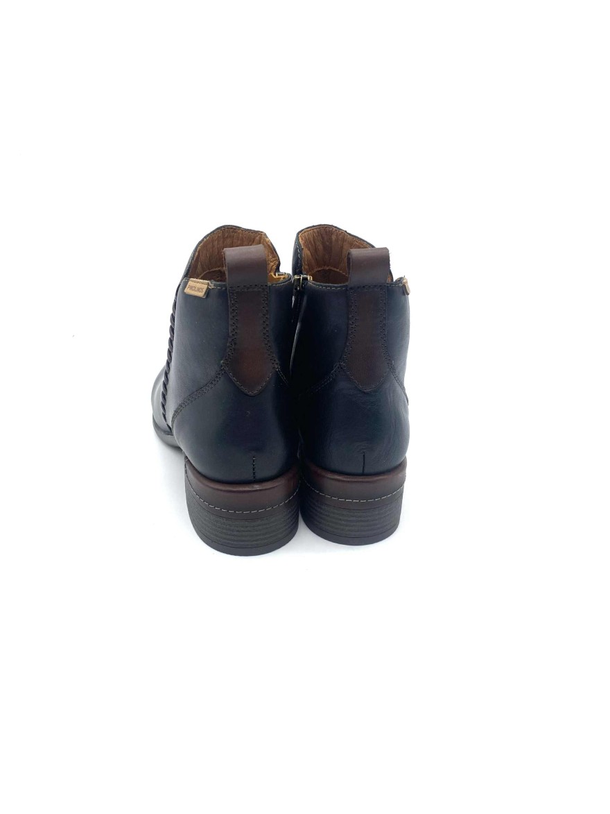 Bottine Pikolinos Malaga cuir noir | Marina & Paloma