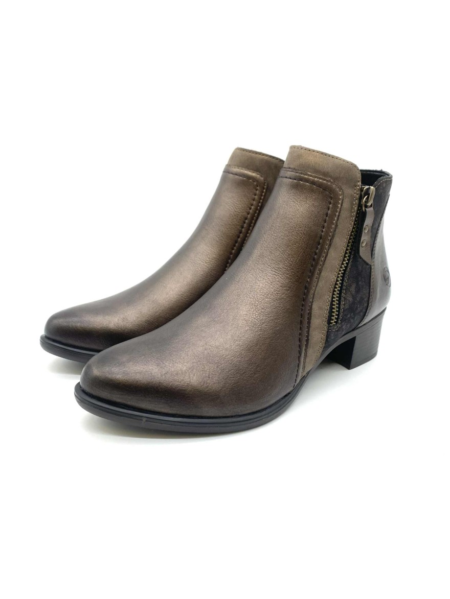 Bottine Remonte Talon R5172-90 Bronze | Marina & Paloma