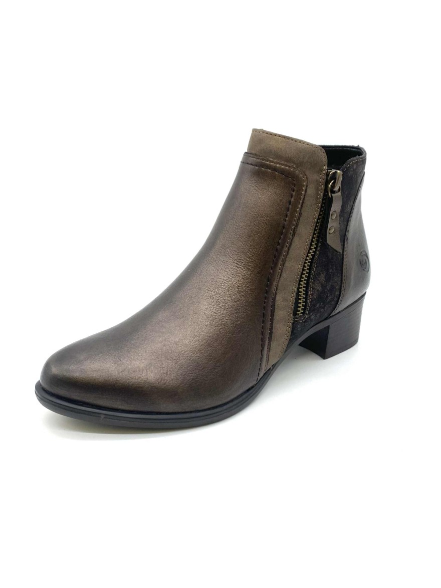 Bottine Remonte Talon R5172-90 Bronze | Marina & Paloma