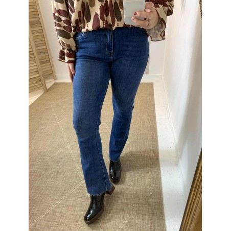 Jean brut flare taille haute Norfy | Marina & Paloma