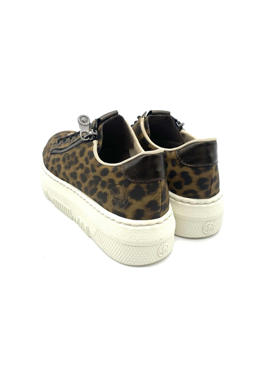 Basket Léopard Rieker M1953-90 -50% | Marina & Paloma