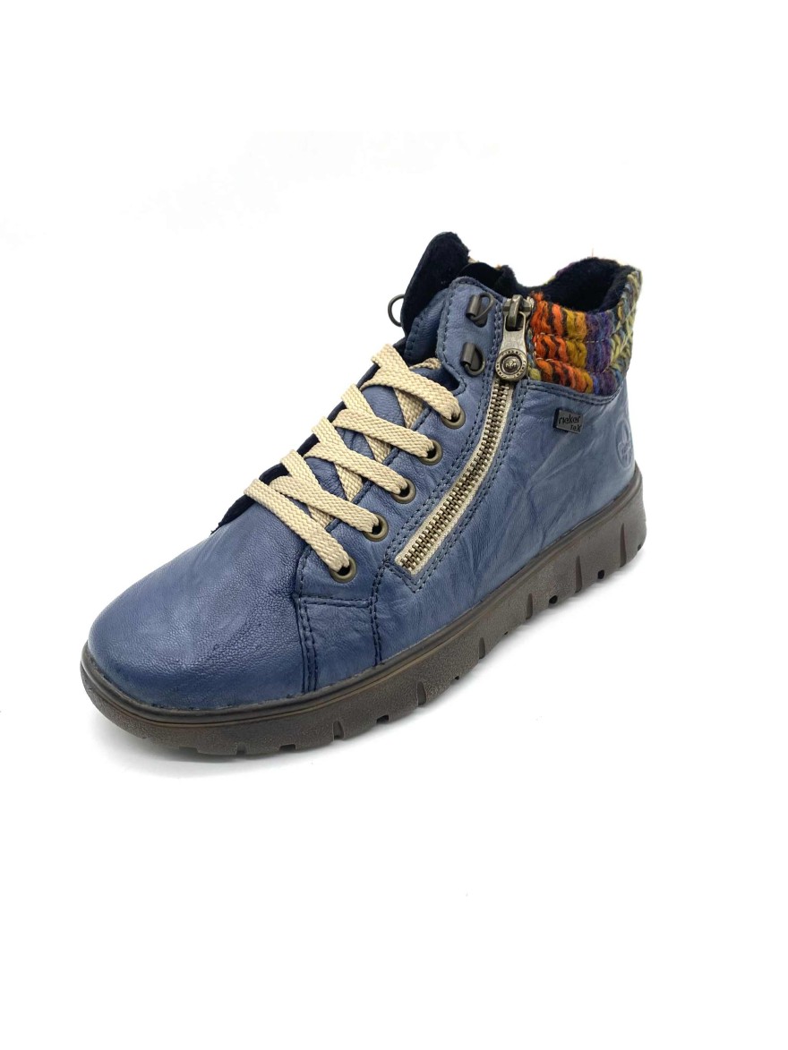 Basket Montante Rieker N1305-14 Femme | Confort, Chaleur et Style Hivernal
