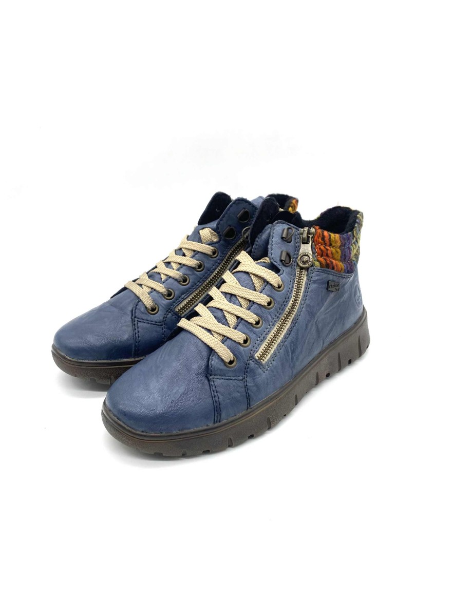 Basket Montante Rieker N1305-14 Femme | Confort, Chaleur et Style Hivernal