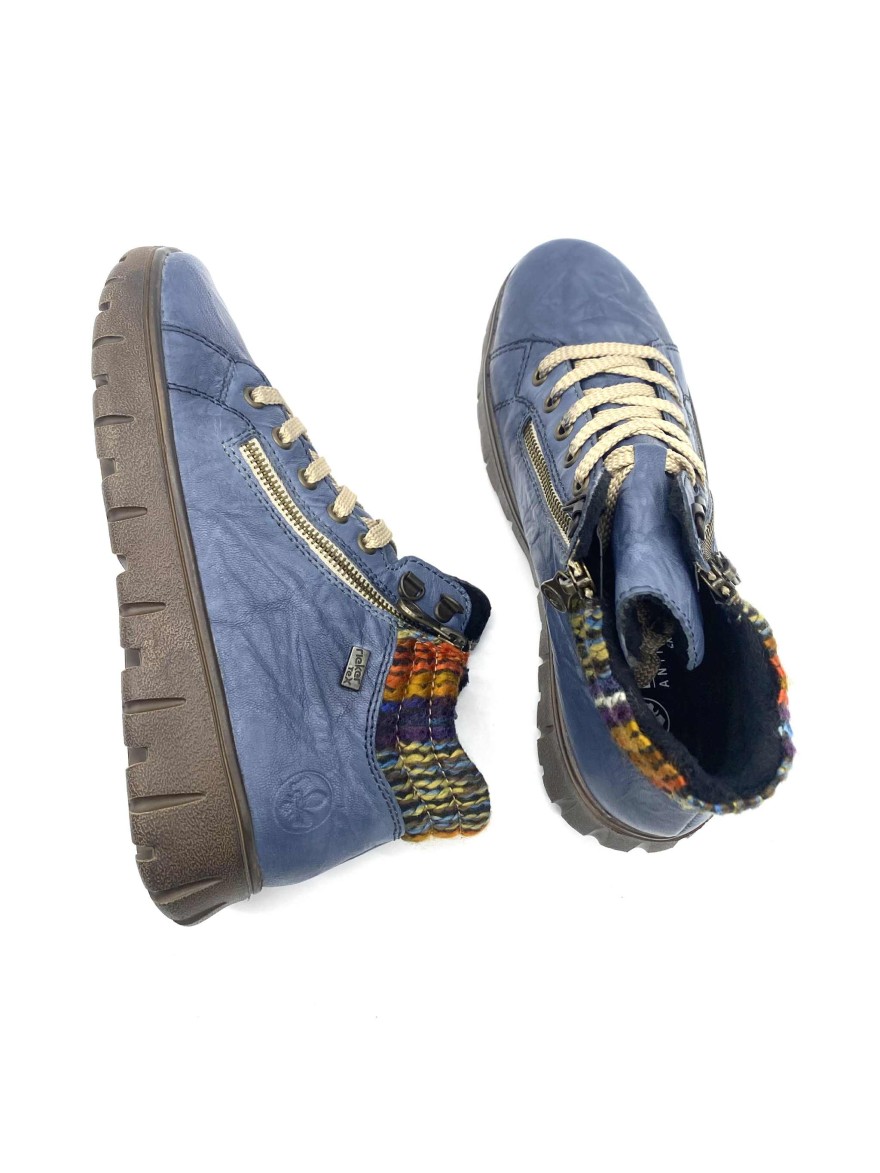 Basket Montante Rieker N1305-14 Femme | Confort, Chaleur et Style Hivernal