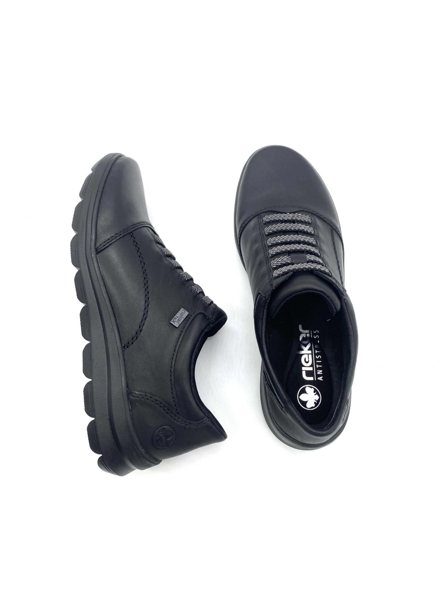 Chaussure Confort Rieker Z0058-00 Homme | Noire, pratique & Antistress