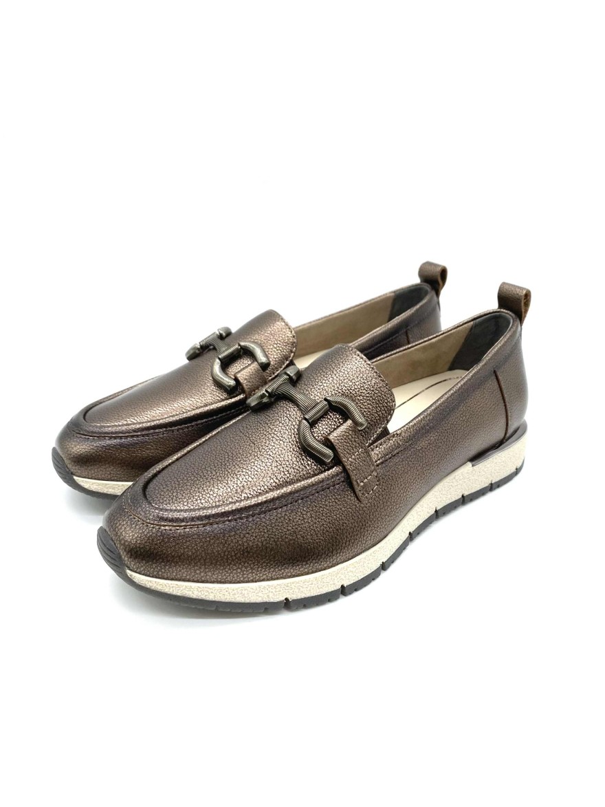 Mocassin Tamaris PURE RELAX 24711 Bronze | Confort & Style Sport Chic
