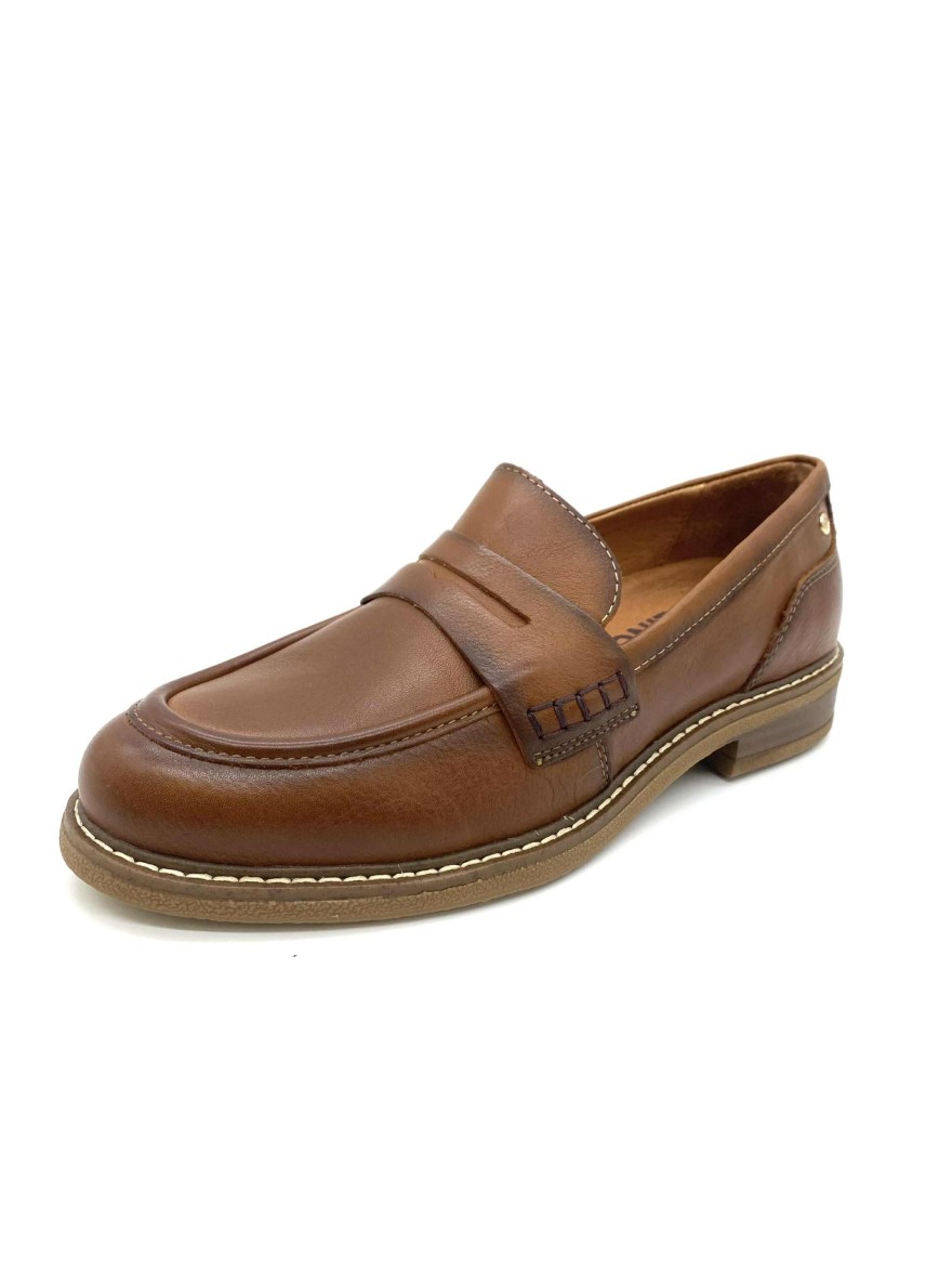 Mocassin Pikolinos Adaya Femme Camel | Élégance et Confort cuir