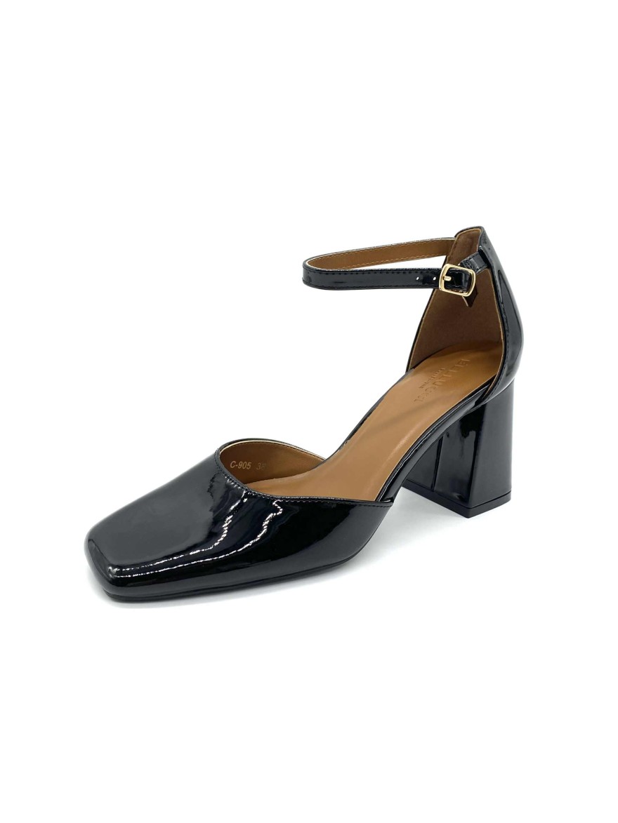 Escarpin à Talon Vernis | Marina & Paloma