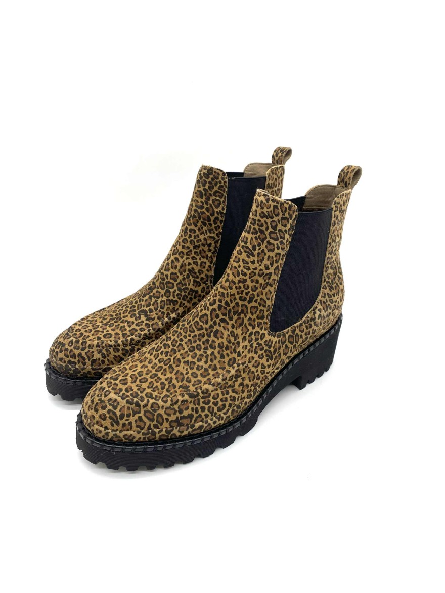 Boots Fugitive Bogota Léopard | Marina & Paloma