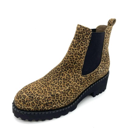 Boots Fugitive Bogota Léopard | Marina & Paloma