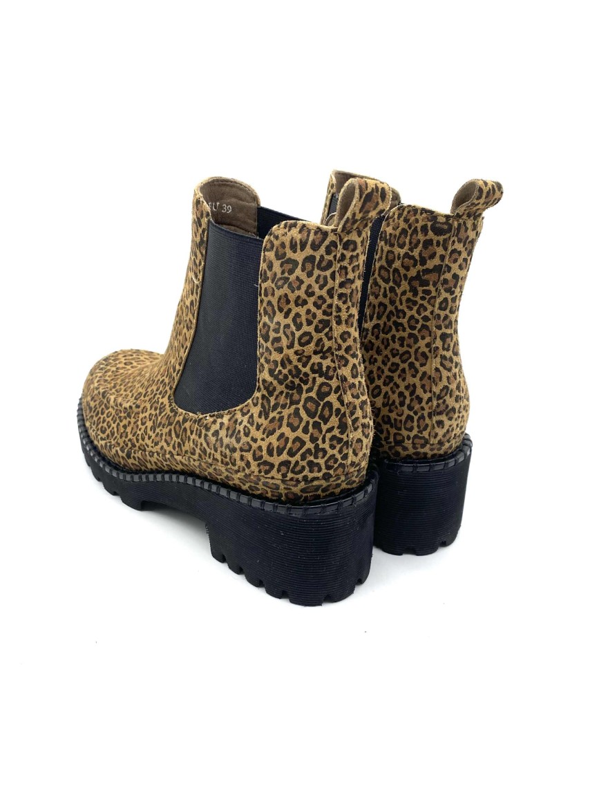 Boots Fugitive Bogota Léopard | Marina & Paloma