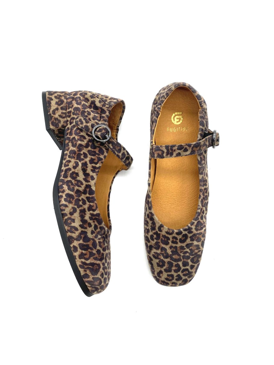 Ballerine Léopard Fugitive Efleur -50%| Marina & Paloma
