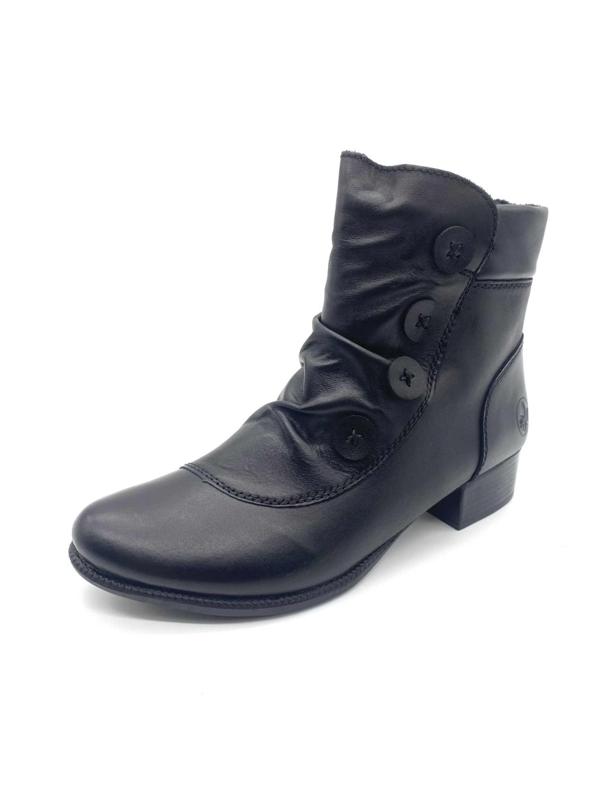 Bottine Rieker 78659-00 noire | Marina & Paloma