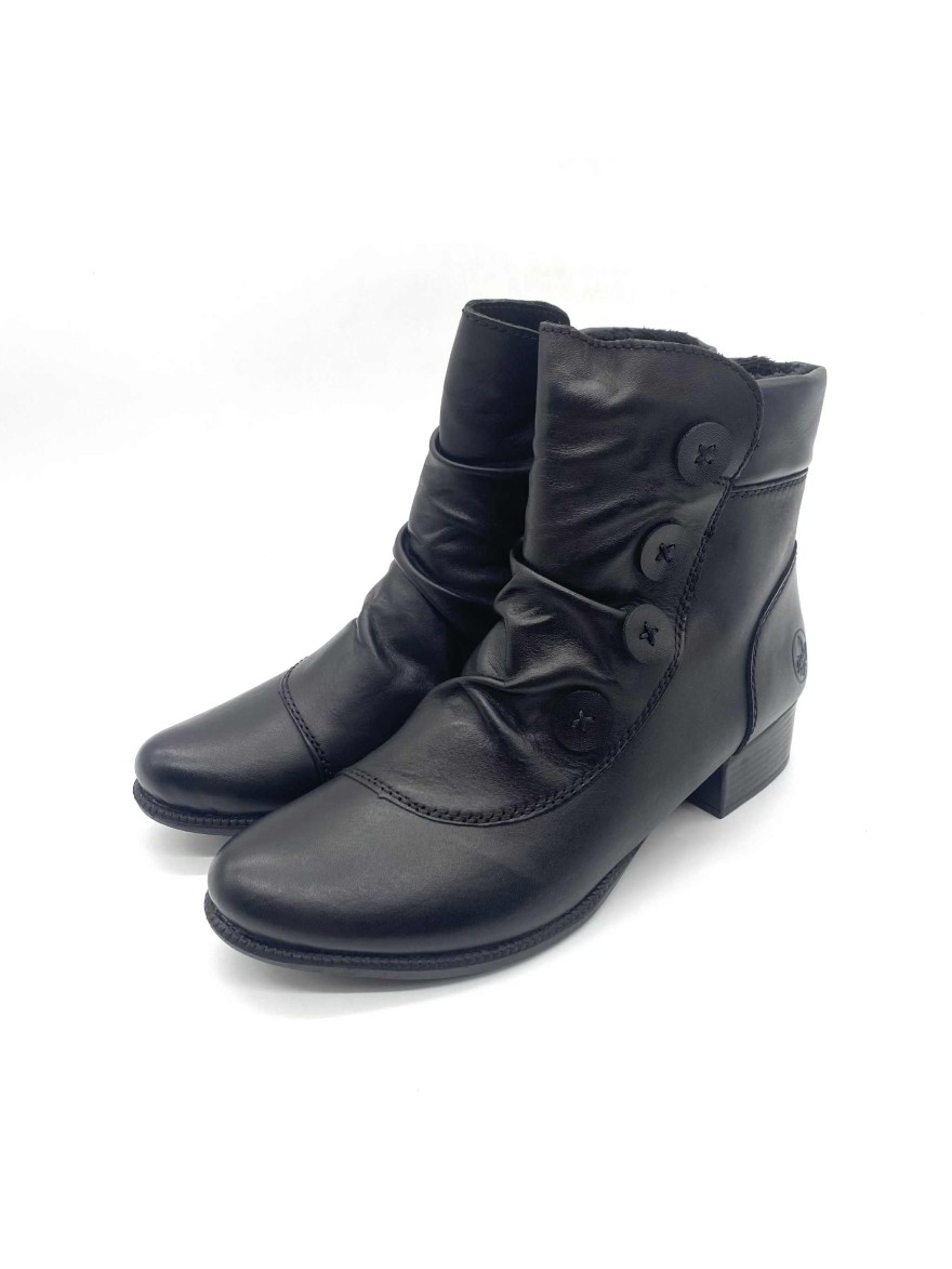 Bottine Rieker 78659-00 noire | Marina & Paloma