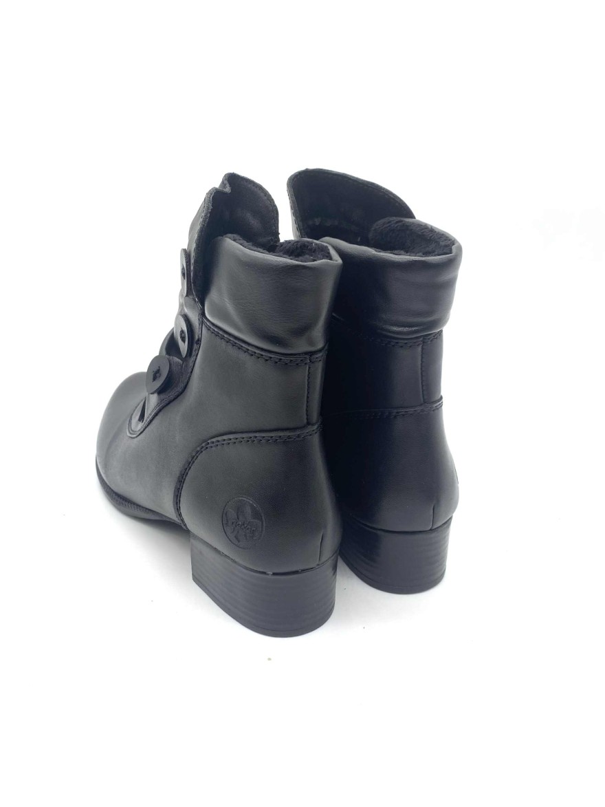 Bottine Rieker 78659-00 noire | Marina & Paloma