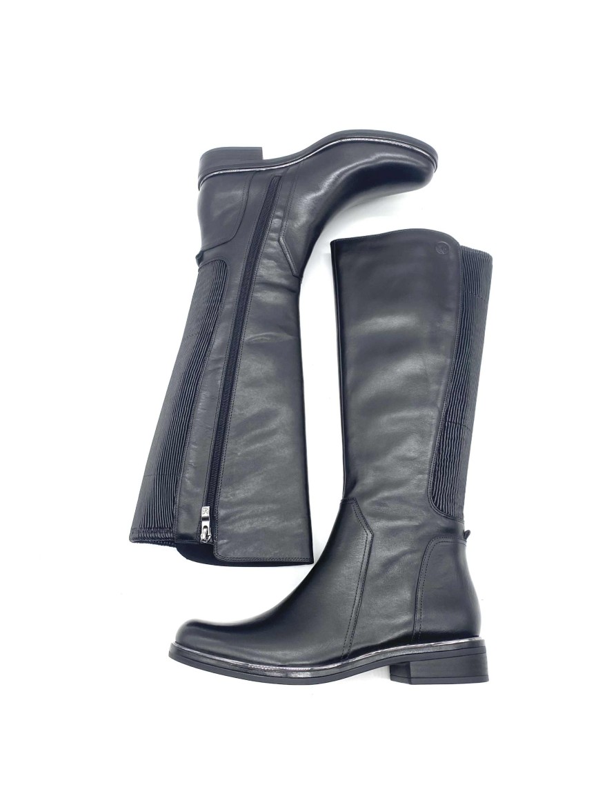 Botte Caprice 25523 Femme Noire | Marina & Paloma
