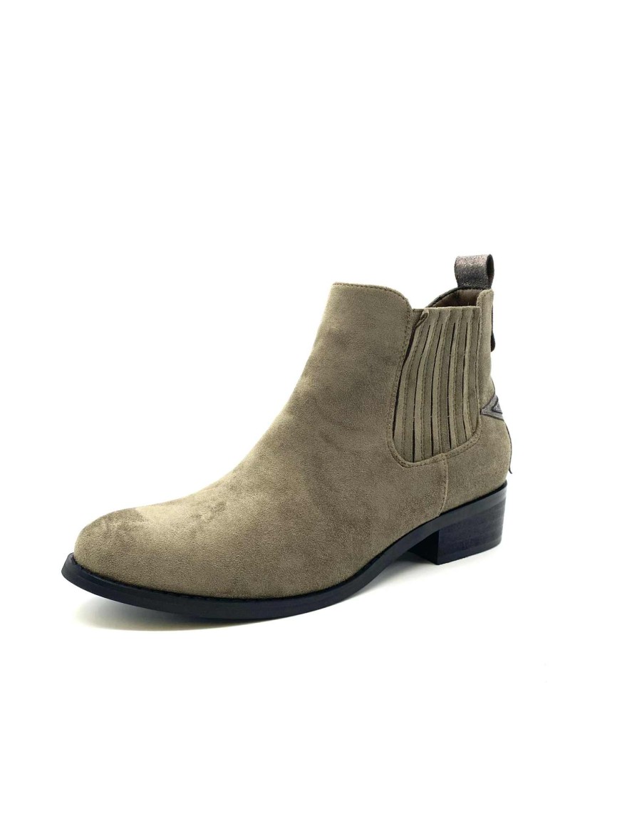 Bottine Tiag basse kaki | Marina & Paloma