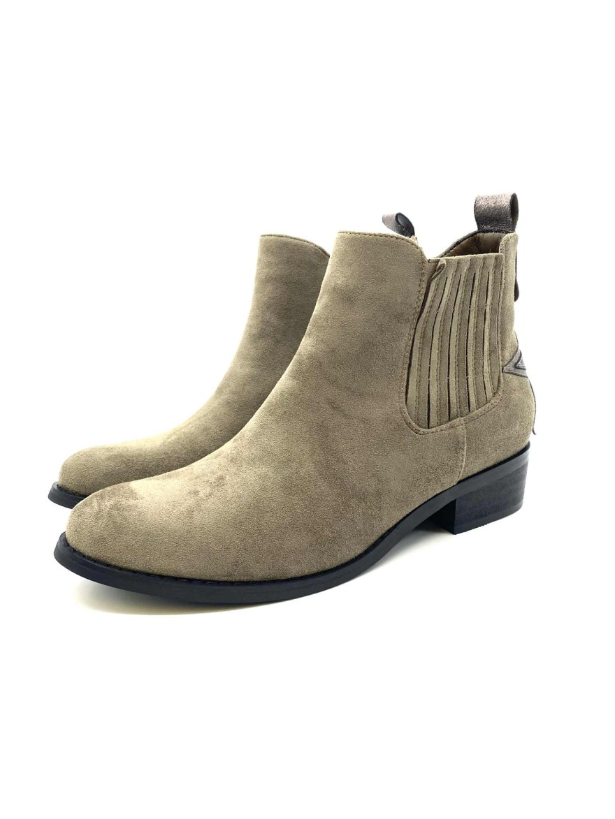 Bottine Tiag basse kaki | Marina & Paloma