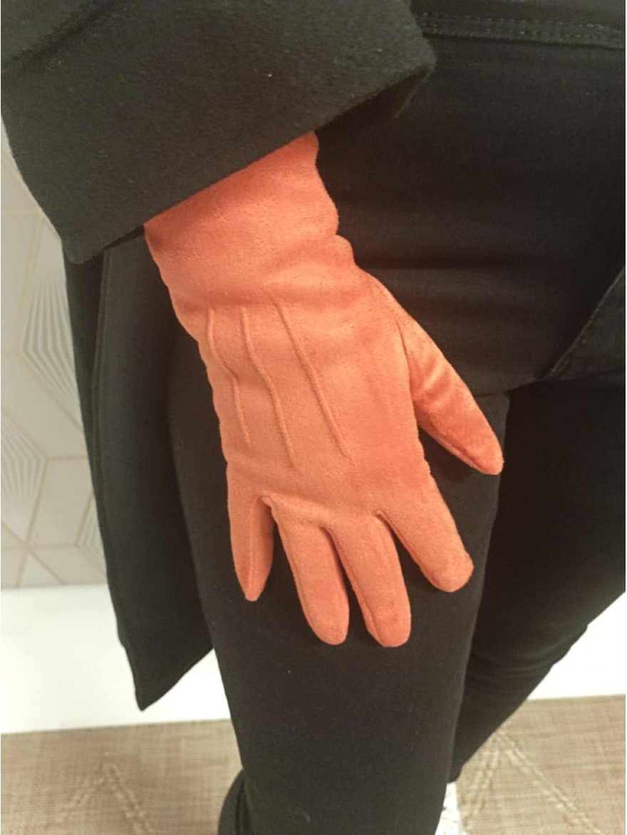 Gants Suédine Unis | Marina & Paloma