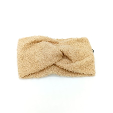 Bandeau Effet Moumoute beige clair | Marina & Paloma