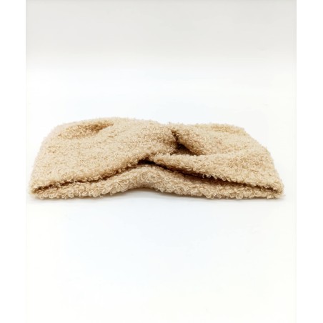 Bandeau Effet Moumoute beige clair | Marina & Paloma