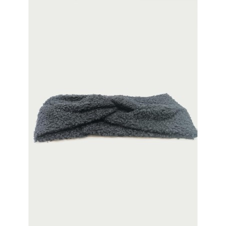 Bandeau Effet Moumoute Noir | Marina & Paloma