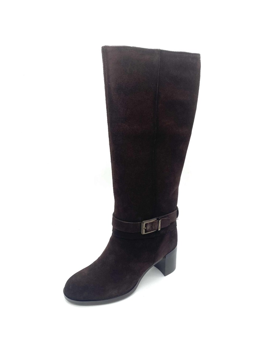 Botte Tamaris 25533 daim marron chic -50% | Marina & Paloma